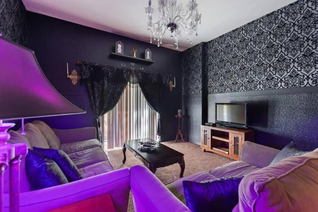 キシミーA Spooktacular Haunted Mansion.アパートメント エクステリア 写真